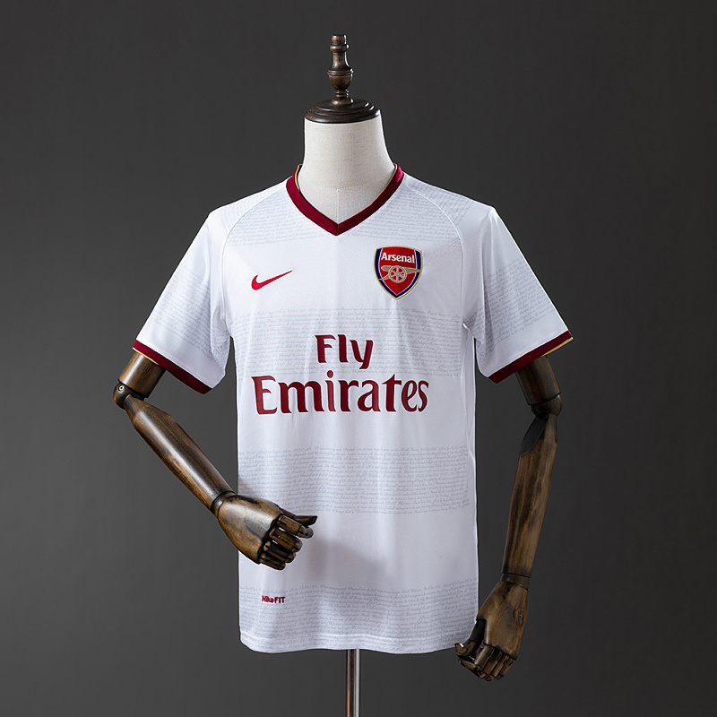Wanban-Retro Arsenal 07 08 Away S-Xxl