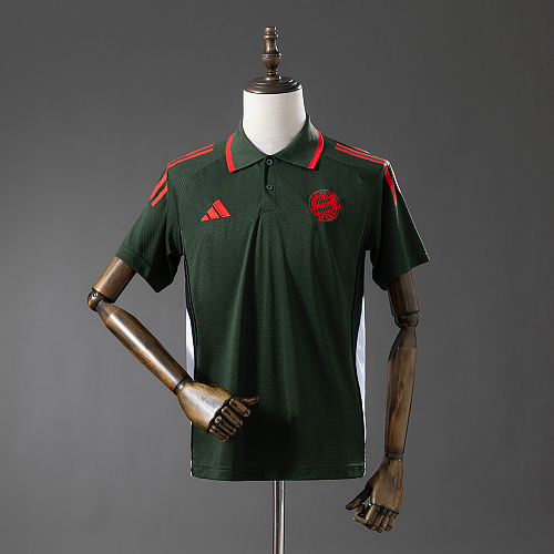 Wanban-Bayern Munich 25 26 Polo - Dark Green S-Xxl