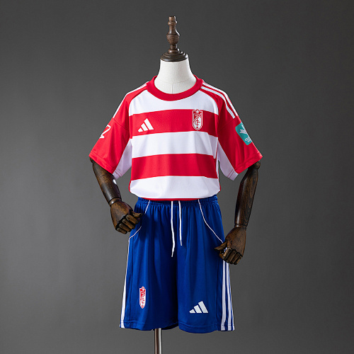 Wanban-Granada 25 26 Home Kids Kit Jersey Size 16-28