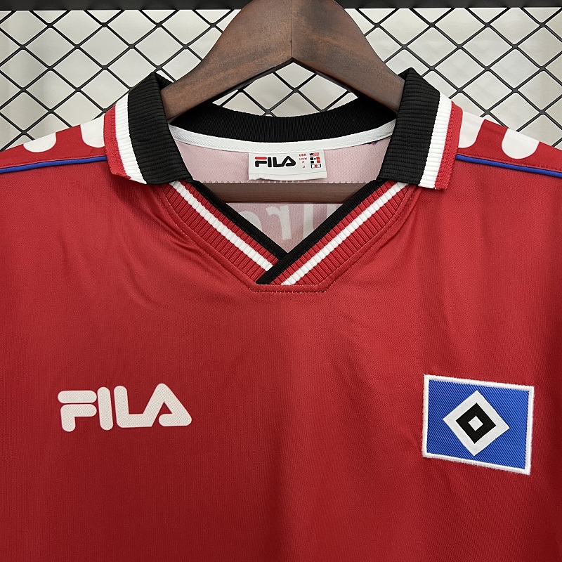 Wanban Retro Hamburg Red S-Xxl