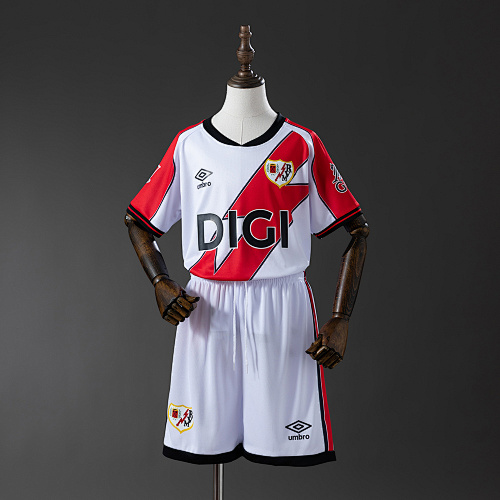 Wanban-Rayo Vallecano 25 26 Home Kids Size 16-28