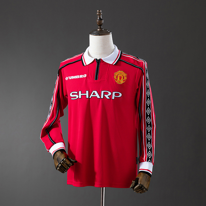 Wanban-Retro Long-sleeved 98 M-U Home S-Xxl