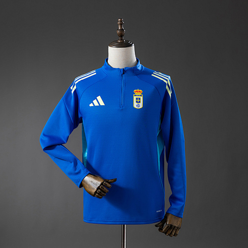 Wanban-Real Oviedo 25 26 Training Top Blue S-Xxl