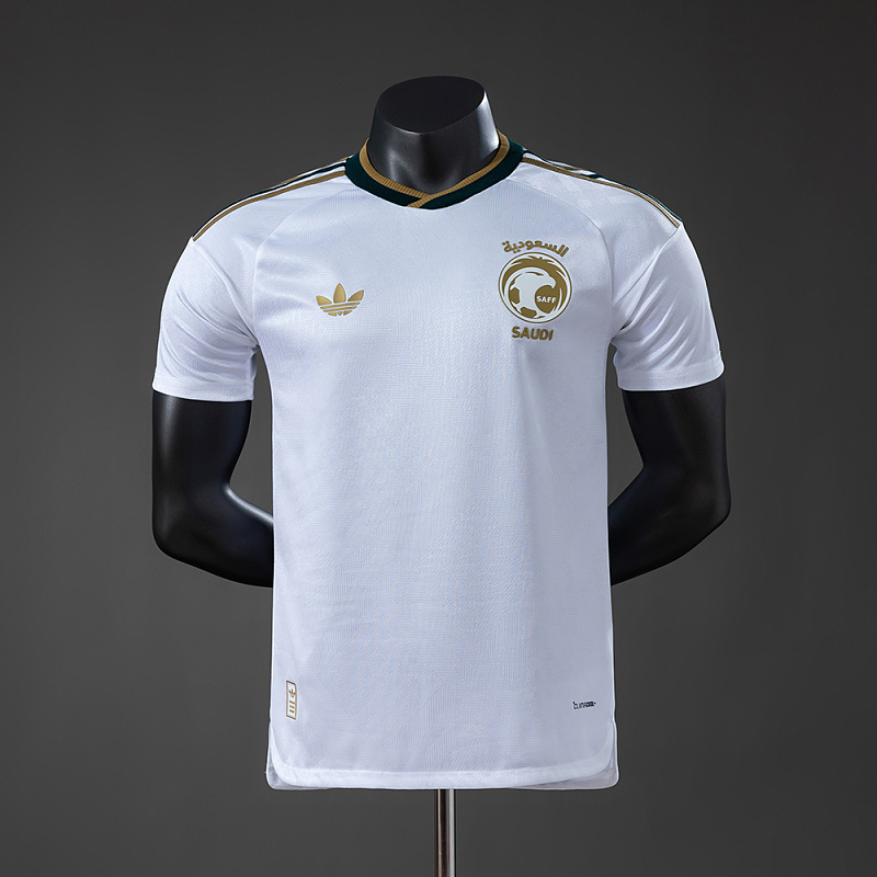 Saudi Arabia Away Player Version Jersey S-2XL