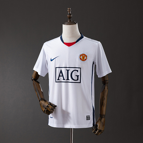 Wanban-Retro M-U 08 09 Champions League Away Edition S-Xxl