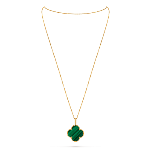 JG-VCARO3MG00Magic Alhambra Long Necklace 1 Motif
