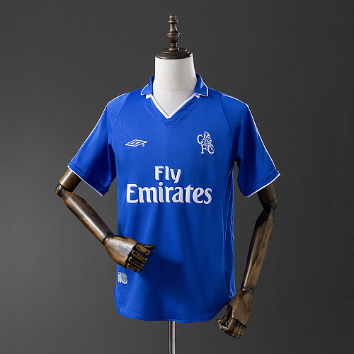 Wanban-Chelsea 01 03 Home Retro Jersey S-Xxl