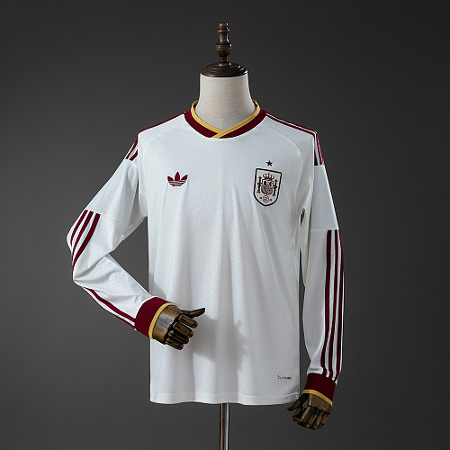 Spain Away Long Sleeve Jersey S-2XL