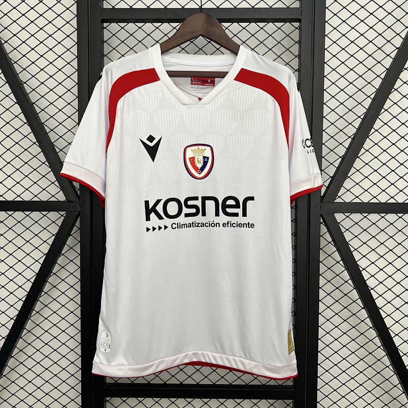 Wanban-25 26 Polo Osasuna White S-XXL25 26 Osasuna Third Away S-4XL