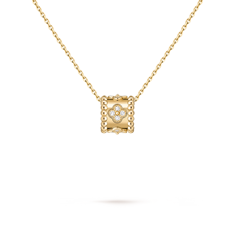 JG-VCARO3YG00 Perlée Clovers Pendant