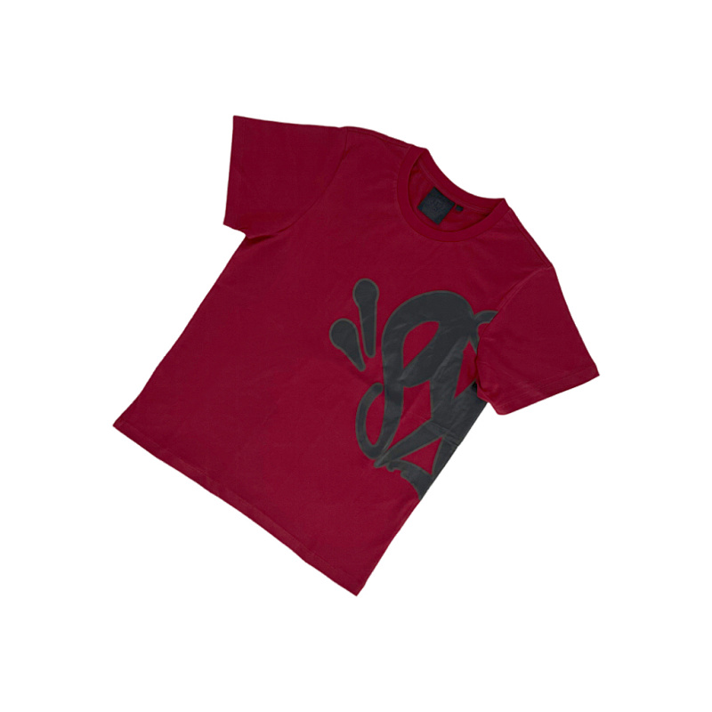 Synaworld 'syna Logo' Tee - Wine Red