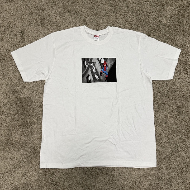 Supreme Sup Spider Man Tee White
