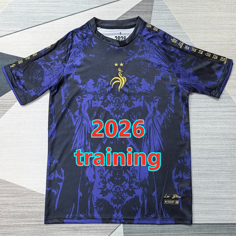 France Training Fans Version Jersey S-4XL