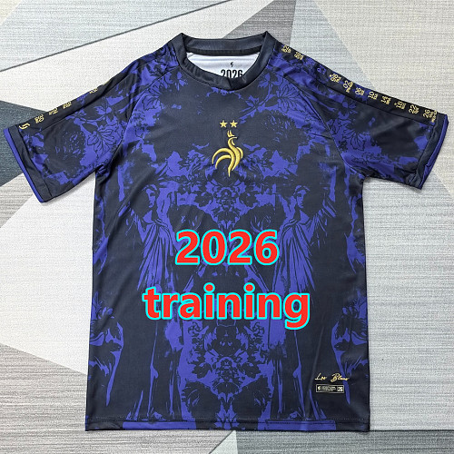 France Training Fans Version Jersey S-4XL