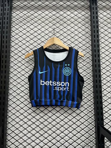 25-26 Inter Milan Home Women Vest Jersey S-Xl