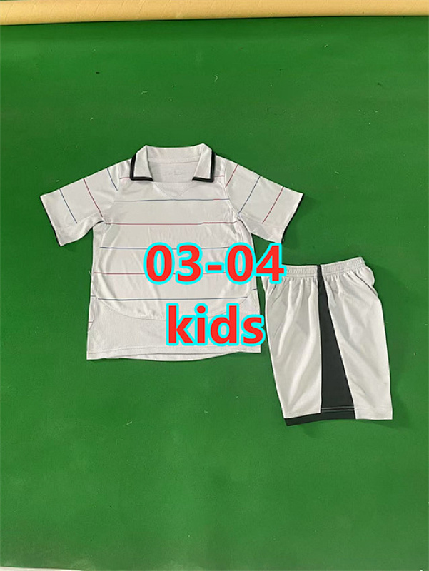 Barcelona Away Retro Kids Jersey+shorts Kit 16 -28