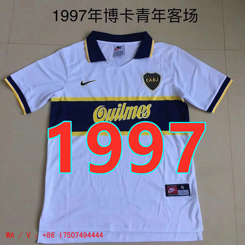 Boca Juniors Retro Away Jerseys S-Xxl