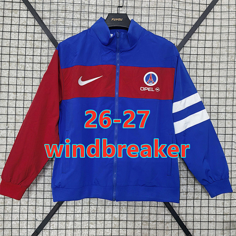 Balenciaga 26-27 Paris Psg Retro Windbreaker S-2XL
