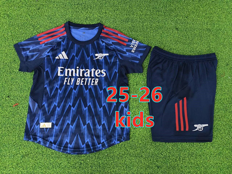 25-26 Arsenal Away Kids Player Kit 16 -28