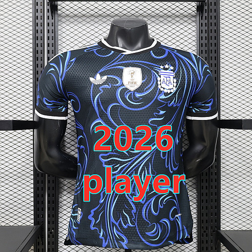 Argentina Away Player 4 Teams Jersey S-4XL 4