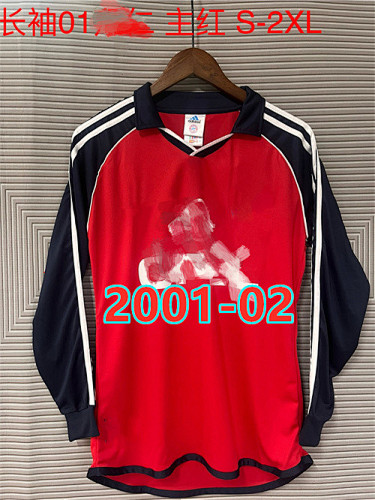 Bayern Home Retro Long Sleeve Jersey S-2XL