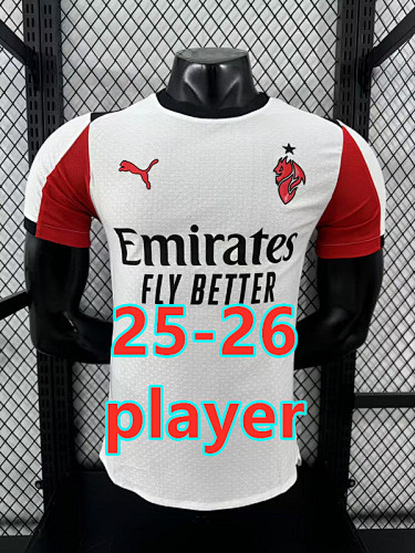 25-26 AC Milan Away Player Version Jersey S-4XL AC