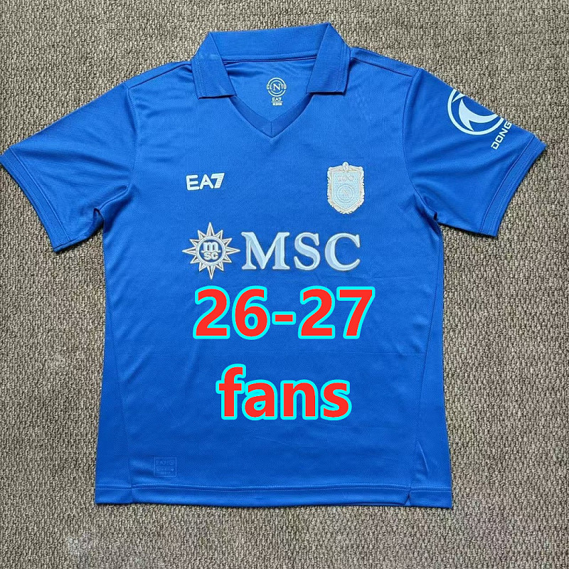 26-27 Napoli Home Fans Version Jersey S-4XL