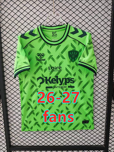 26-27 Saint-Etienne 4th Fans Version Jersey S-4XL