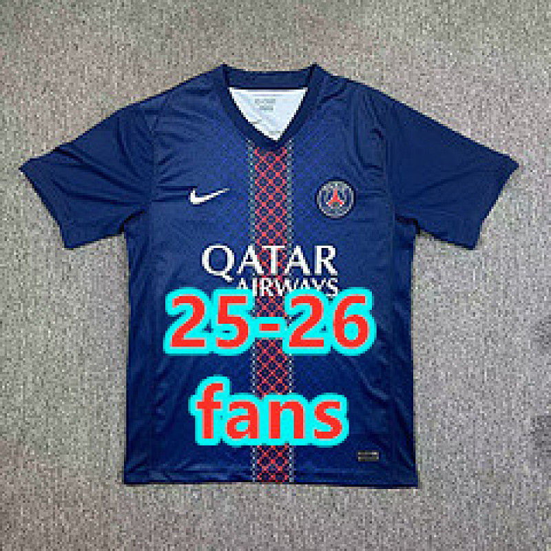 Balenciaga Fifa 25-26 Paris Psg Home Fans Version Jersey S-4XL