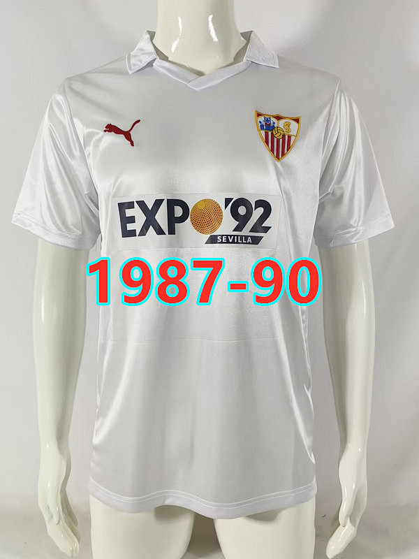 Sevilla Home Retro Jersey S-2XL
