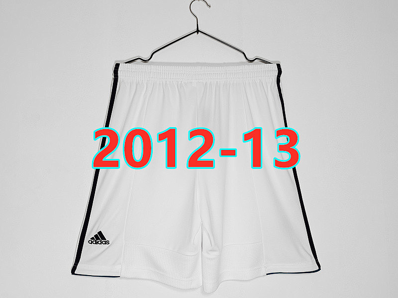 Real Madrid Retro Home Shorts S-2XL