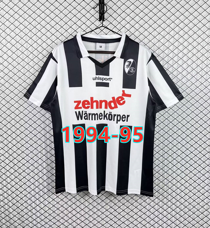 Freiburg Away Retro Fans Version Jersey S-2XL