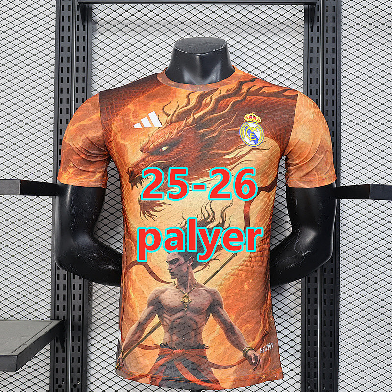25-26 Real Madrid Special Player Version Jersey S-2XL