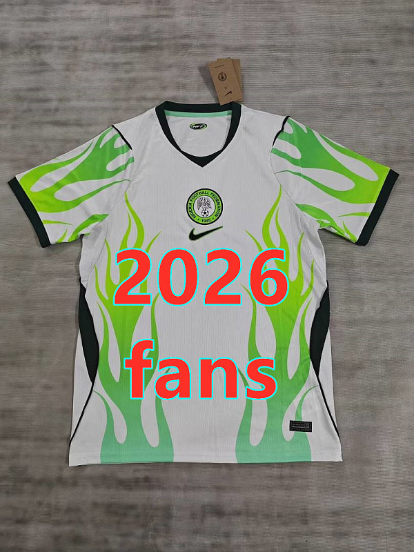 Nigeria Away Fans Version Jersey S-4XL