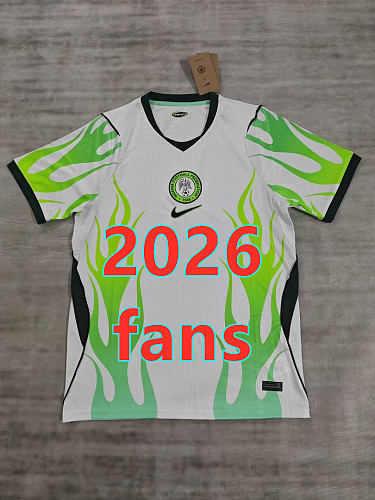 Nigeria Away Fans Version Jersey S-4XL