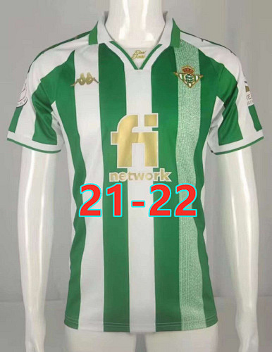 21-22 Real Betis Home Retro Jersey S-2XL