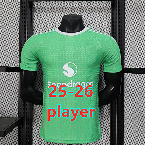 25-26 Manchester United Goalkeeper Player Version Jersey S-2XL