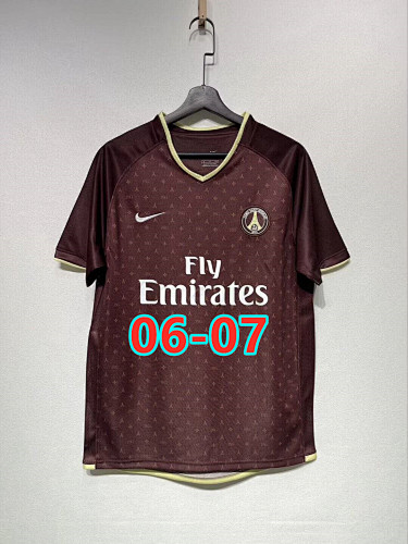 Balenciaga 06-07 Paris Psg Away Retro Fans Version Jersey S-2XL