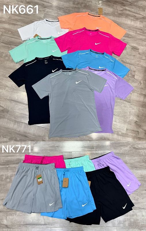 Nike 26-27 N-K Short Sleeve+shorts Kit M-2XL NK661