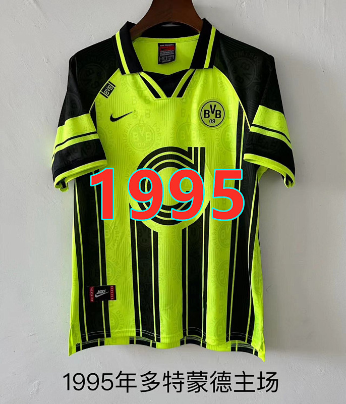 Dortmund Home Retro Jersey S-2XL