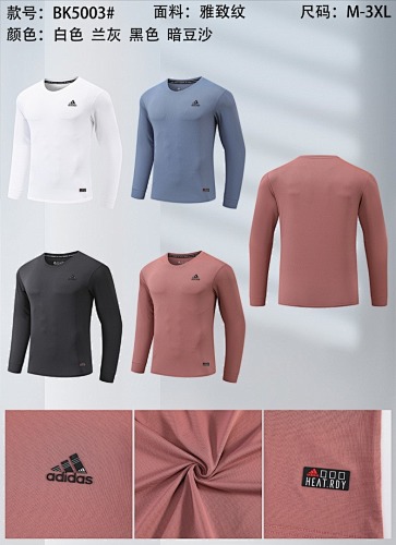 Adidas 26-27 A-D Long Sleeve T-shirt Jersey M-3XL T