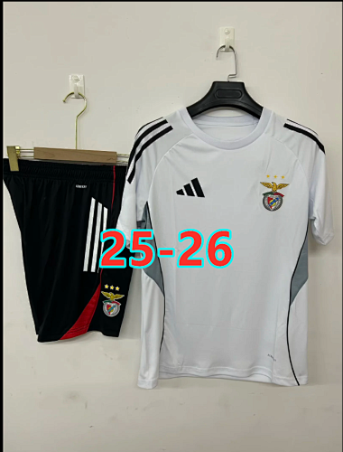 25-26 Benfica Short Sleeve Tracksuit Kit S-3XL