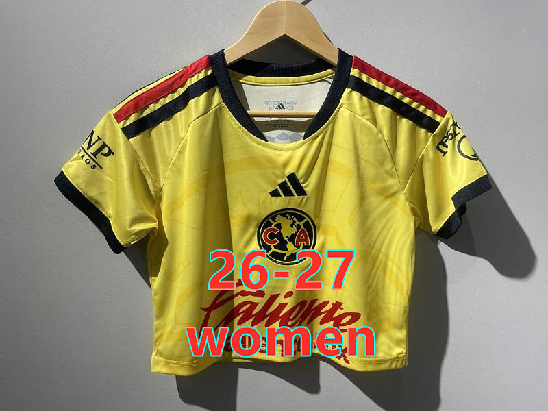 26-27 America Home Women Short Jersey S-2XL