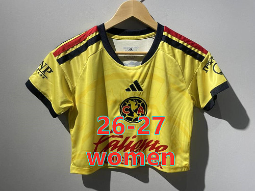 26-27 America Home Women Short Jersey S-2XL