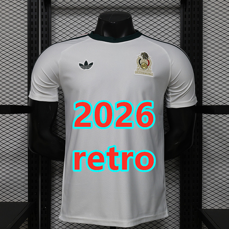Mexico Retro Player Version Jersey S-3XL