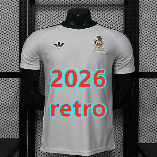 Mexico Retro Player Version Jersey S-3XL