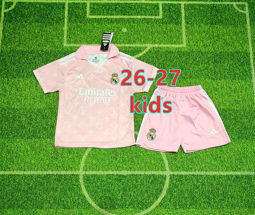 26-27 Real Madrid Special Edition Kids Jersey+shorts Kit 16 -28