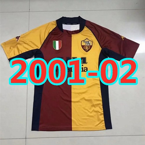 Roma Retro S-Xxl Home Jersey