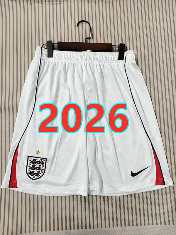 England Home Fans Version Shorts S-2XL