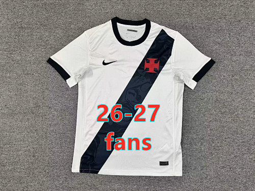 26-27 Vasco Da Gama Away Fans Version Jersey S-4XL